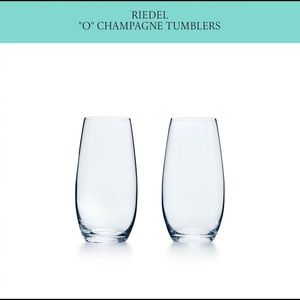 Tiffany and Co Riedel Champaign Tumblers